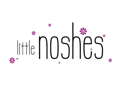 Designed logo for LittleNoshes.com blog